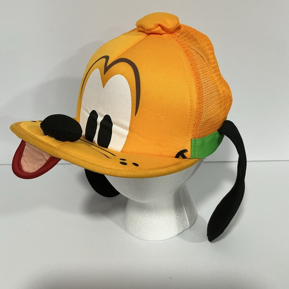 Disney Parks Pluto Baseball Adult Cap Hat, SnapBack, Large / 58 Cm